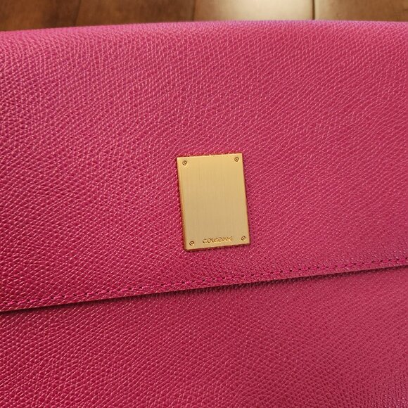 Couronne Kuron hot pink clutch bag - Picture 9 of 15